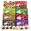 Japanese Mochi 8 Variety Pack Boba Milk Tea Taro Sesame Hamimelon Lychee Green Tea Peanut And Red Bean In Fusion Select Gift Box