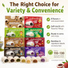 Japanese Mochi 8 Variety Pack Boba Milk Tea Taro Sesame Hamimelon Lychee Green Tea Peanut And Red Bean In Fusion Select Gift Box