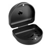 Ziznba 2 Pack Retainer Case Solid Orthodontic Retainer Case Black