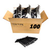 100 Twin Blade Black Disposable Razors In Bulk Professional Or Home Use