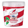 Red Bird Soft Peppermint Candy Mint Puffs Individually Wrapped 18 Oz Tub