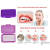 Ceonam Braces Cleaning Kit For Teeth Portable Orthodontic Toothbrush Kit Oral Care Dental Travel Kit Interdental Brush Dental Wax Dental