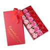Rotumaty 18 Pcs Red Floral Scented Bath Soap Rose Flower Petals