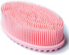 Exfoliating Silicone Body Scrubber Silicone Bath Brush Glowing Skin Silicone Shower Loofah For Gentle Exfoliating Long Lasting Lathers Well