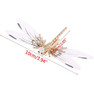 3 Pcs Baroque Gold Tone Alligator Hair Clips Dragonfly Starfish Hair Clips Bridal Pearl Hair Pins Wedding Hair Barrette Accessories Jewel