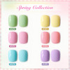 Gaoy Pastel Gel Nail Polish Set 6 Colors Pink Green Blue Uv Gel Polish