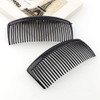 6 Packs French Twist Comb Sourceton Plastic Side Hair Combs With 29 Teeth Hair Comb Hair Clip Combs For Fine Hair Accessory For Women Black