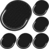 Patelai 6 Pieces Pocket Palm Combs Pocket Brush Shampoo Brushes Scalp Massager Hair Brush Comb For Men Travel