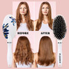 Hair Brush Boar Bristle Hair Brushes For Women Kids Thick Curly Wet Dry Smoothing Detangling Hairbrush Adds Shine And Improves Hair Texture