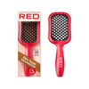 Red By Kiss Dry Vent Heat Resistant Hair Brush Detangling Fast Blow Drying For Wet Dry Curly Thick Straight Hair Vented Detangler For Women
