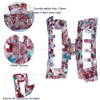 Large Tortoise Shell Claw Clip 4.1 Inch Cellulose Acetate Hair Claw 2 Pack Banana Clips Hair Claw Clips For Thick Curly Hair Hair Jaw Clamp