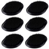 6Pcs Shampoo Pocket Comb Massage Hair Comb Pocket Palm Brush Comb Portable Hair Comb Beard Comb Creative Scalp Brush Pocket Combs For Men