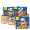Pop Tarts Toaster Pastries Breakfast Foods Kids Snacks Value Pack Frosted Brown Sugar Cinnamon 4 Boxes 64 Pop Tarts