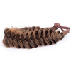 Bobiya Messy Wide 2 Strands Synthetic Hair Braided Headband Classic Chunky Hair Braid Elastic Stretch Braid Headbands For Women Girl Auburn
