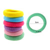 200 Pcs Candy Color Small Hair Ties For Girls Seamless Hair Elastics