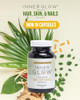Inner Glow Advanced Hair Skin And Nails Vitamins Doctor Developed Hair Supplement With Biotin Collagen Peptides Vitamin D And B12 Clinically