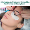 50 Pair Under Eye Pads Eyelash Extension Lint Free Gel Patches For Beauty Salon False Eyelash Extensions Grafting Purple