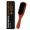 Beard Brush With Handle Soft Boar Bristle Hair Brush For Men