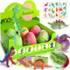 Bath Bombs For Kids With Surprise Toys Inside 6 Pack Dinosaur Bath Bombs Gifts Set Christmas Stocking Stuffers For Boys 3 4 5 6 7 8 9Year