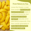 Lemon Peel Citrus Limon Powder By Mi Nature 100 Percent Pure And Natural 227G 8Oz 1 Per 2 Lb Vegan Non Gmo For Skin Care Used For Soap