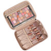 Nishel Large Makeup Bag Organizer Double Layer Cosmetic Travel Case