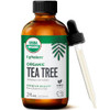 Upnature Tea Tree Oil Organic Essential Oil For Skin Hair Toenail 2Oz