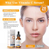 Organic Vitamin C Serum For Face 31 Percent Vitamin C Facial Serum Anti Aging Serum Reduces Age Spots Face Dark Spots Sun Damage Skin