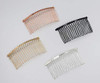 Ruwado 4 Pcs 20 Teeth Metal Side Comb Veil Twist Vintage Fashion Classic Hair Comb Pin French Hair Clamp Accessories For Women Girls Styling