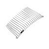 Ruwado 4 Pcs 20 Teeth Metal Side Comb Veil Twist Vintage Fashion Classic Hair Comb Pin French Hair Clamp Accessories For Women Girls Styling