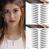 Aresvns Black Eyebrow Tattoo Stickers For Women Girls 8 Sheets 88 Pairs