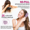 Fiora Naturals Detangling Hair Brush For Women Detangler Hair Brush Pink