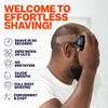 Freebird Flexseries Electric Head And Body Hair Shaver Mens Cordless Rechargeable Wet Dry Skull Bald Head Back And Groin Waterproof Razor