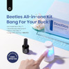 Beetles Gel Nail Kit Easy Nail Extension Set With 500Pcs Nail Tips