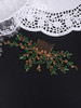 Yertter Champagne Green Crystal Beads Bridal Handmade Hair Comb For Wedding Party Crystal Comb Clip Bridal Headpieces Hair Accessories For