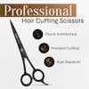 Facón Hair Cutting Scissors Professional Hair Scissors 6.5 Inch Razor Edge Barber Shears Salon Hair Cutting Shears Japanese Stainless Steel