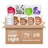 Oats Overnight Party Variety Pack Protein Oatmeal 8 Assorted Plus Bottle