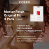 COSRX Acne Pimple Patch Absorbing Hydrocolloid Original 3 Size Patches for Blemishes and Zits Cover, Spot Stickers for Face and Body, Not Tested on A