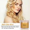 Hair Color Wax Blonde Ultikare Instant Hair Dye Cream Mud Washable Temporary Hair Dye Natural Hairstyle Color Pomade For Party Cosplay