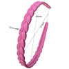 Springtime 12Pcs Hard Headbands With Teeth For Girls Women Thin Plastic Hair Headbands For Teens Lady