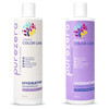 Purezero Clean Color Care Hydrating Shampoo And Conditioner Set Toning Balance For Color Treated Hair Hydrate Dry Hair Zero Sulfates