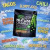 Meatless Crumbles Soy Free Non Gmo Vegan 45G Protein 0G Net Carb Plant Based Vegan Meat Substitute Made In Usa Wholesome Provisions 170G
