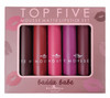 Italia Deluxe Top Five Baddie Babe Mousse Matte Lipstick Set