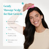Heeta 2 Pack Large Scalp Massager Scrubber Shampoo Brush For Hair Growth