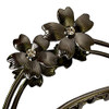 Tang Song 4Pcs Double Flowers Shaped Metal Hair Claw Clips 4 Colors