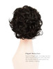 Yamel Messy Bun Scrunchie Chignon Hair Piece For Women Dark Brown