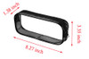 2 Pcs Cosmetic Pouch Bag With Zipper Transparent Waterproof Pvc Pencil Case