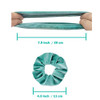 Ivaryss Scrunchies For Girls 12 Pcs Velvet Scrunchies For Hair Soft Ponytail Holder Cute Colors Elastic Hair Bands For Teens And Women
