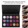 Eyeshadow Palette 15 Colors Glitter Eyeshadow Palette For Cosplay Makeup Eye Makeup Shining Eye Shadow Cosmetic Powder Suitable For Daily