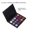 Eyeshadow Palette 15 Colors Glitter Eyeshadow Palette For Cosplay Makeup Eye Makeup Shining Eye Shadow Cosmetic Powder Suitable For Daily