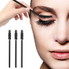100 Pcs Disposable Eyelash Brushes For Eye Lashes And Makeup Black